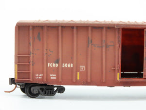 N Scale Micro-Trains MTL 02544840 FCRD POW/MIA Graffiti Box Car #5068 w/Graffiti