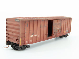 N Scale Micro-Trains MTL 02544840 FCRD POW/MIA Graffiti Box Car #5068 w/Graffiti