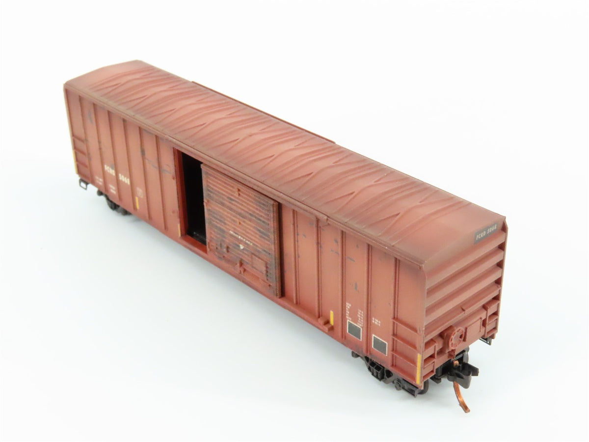 N Scale Micro-Trains MTL 02544840 FCRD POW/MIA Graffiti Box Car #5068 w/Graffiti