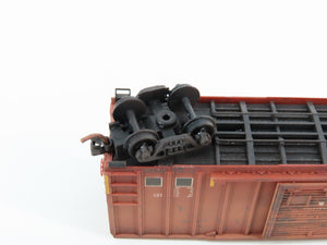 N Scale Micro-Trains MTL 02544840 FCRD POW/MIA Graffiti Box Car #5068 w/Graffiti