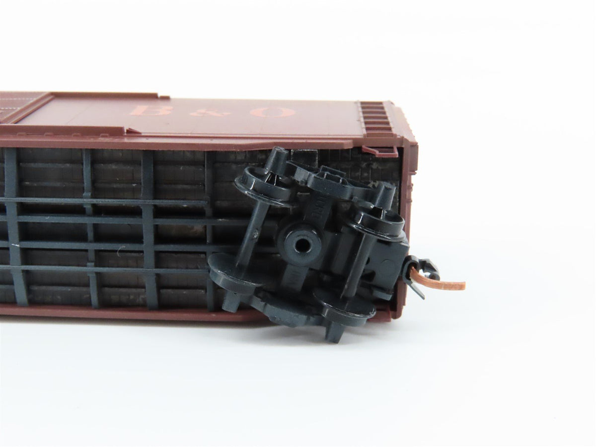 N Scale Micro-Trains MTL 03144390 B&amp;O Baltimore &amp; Ohio Box Car #299202 Weathered