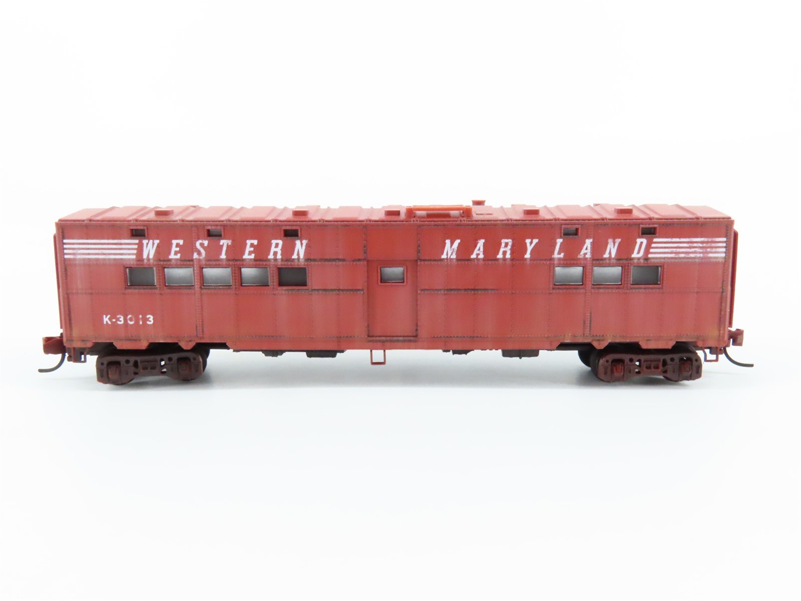 N Scale Micro-Trains MTL 11852030 WM Troop Kitchen Passenger #K-3013 - Weathered