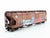 N Scale Micro-Trains MTL 09453580 ATSF Santa Fe 3-Bay Hopper #315014 w/ Graffiti