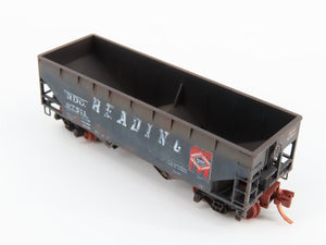 N Scale Micro-Trains MTL 05544470 RDG Reading 2-Bay Hopper #87511 - Weathered