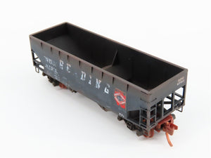 N Scale Micro-Trains MTL 05544470 RDG Reading 2-Bay Hopper #87511 - Weathered