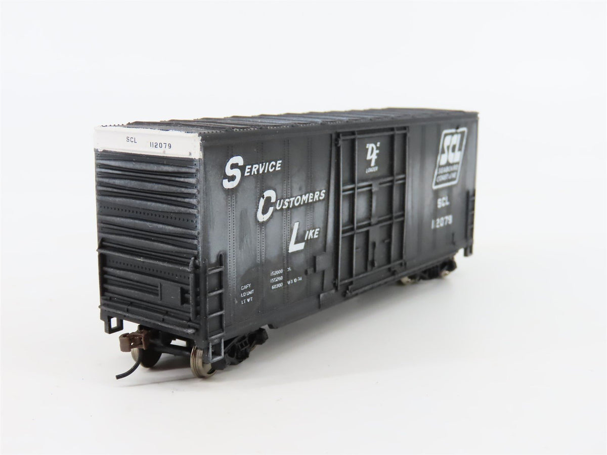 HO Scale AHM 5205-02 SCL Seaboard Coast Line High-Cube Box Car #112079 - Custom