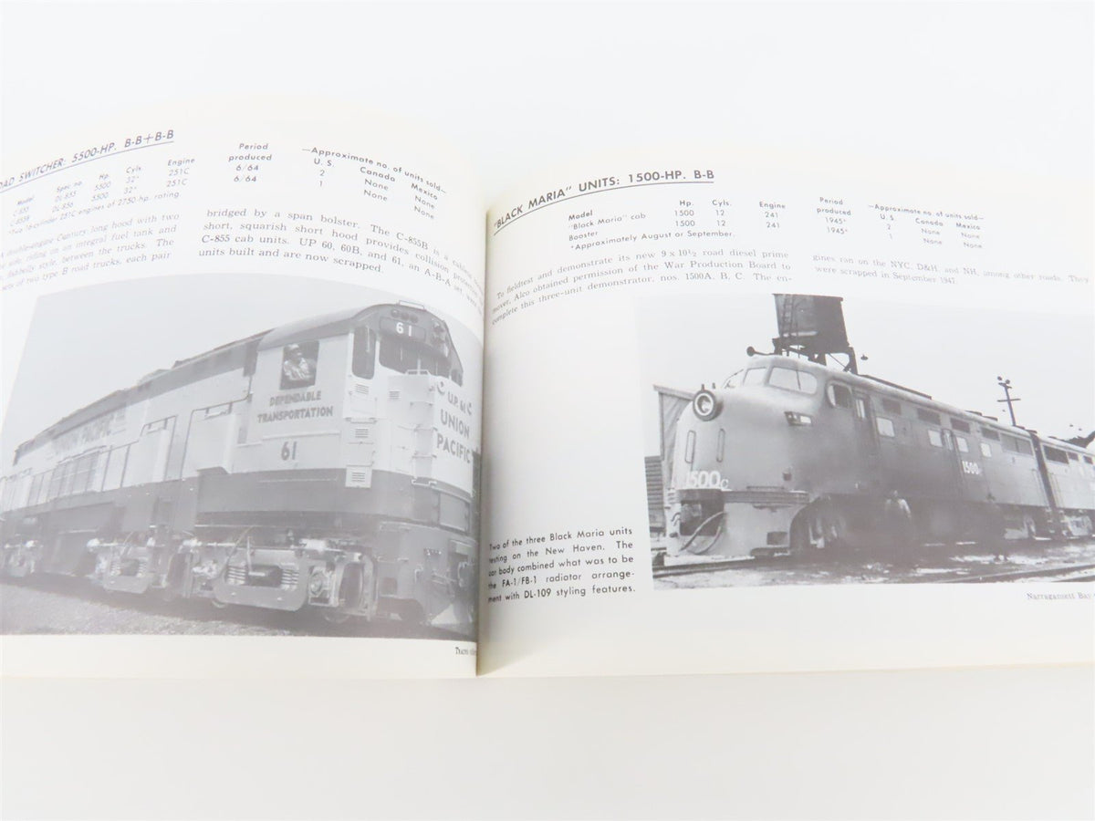 The Second Diesel Spotter&#39;s Guide By Jerry A. Pinkepank ©1973 SC Book