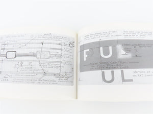 Pullman Paint & Lettering Notebook By Arthur D. Dubin ©1997 SC Book