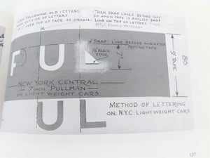 Pullman Paint & Lettering Notebook By Arthur D. Dubin ©1997 SC Book