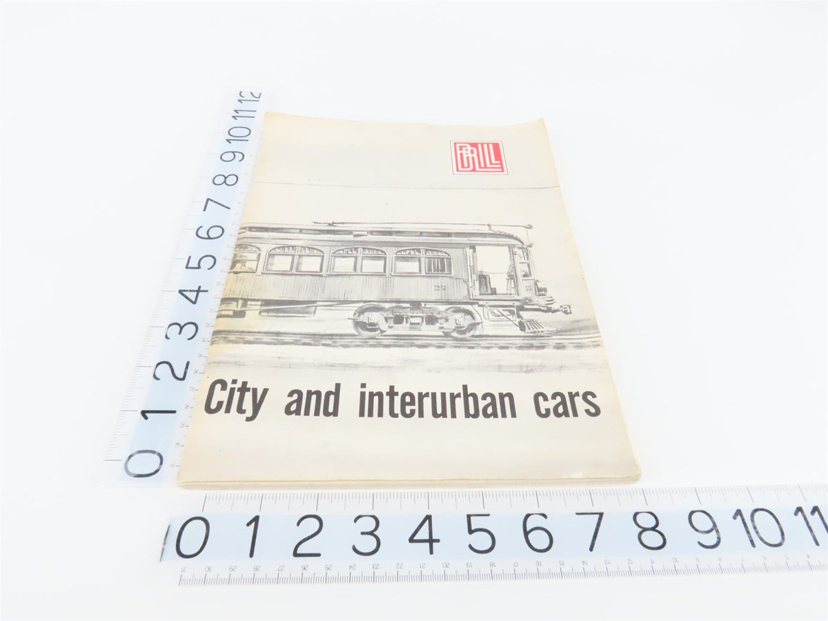 City And Interurban Cars By Pacific Railway Journal ©1961 SC Book