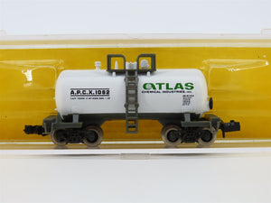N Scale Atlas 3241 APCX Atlas Chemical Industries Beer Can Tank Car #1082
