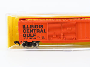 N Scale Atlas 3604 ICG Illinois Central Gulf 50' Double Door Box Car #141001