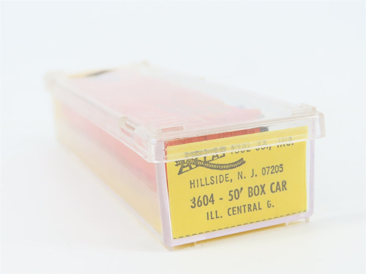 N Scale Atlas 3604 ICG Illinois Central Gulf 50&#39; Double Door Box Car #141001