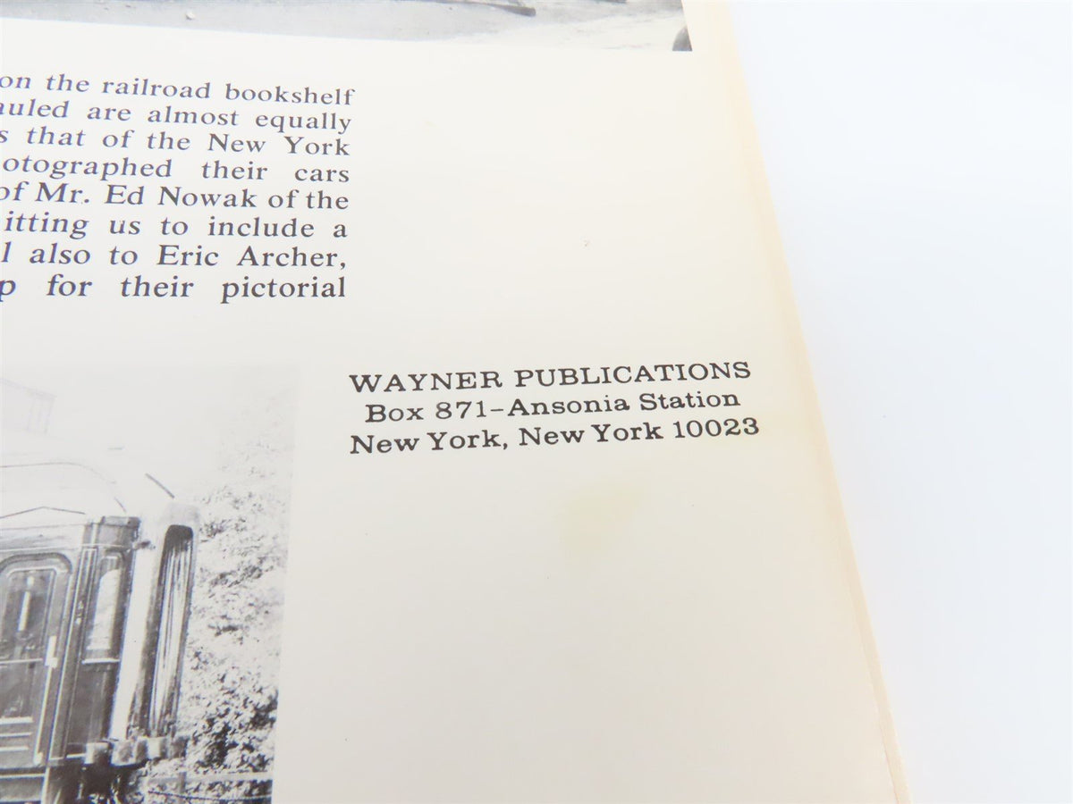 New York Central Cars By Robert J. Wayner ©1981 SC Book