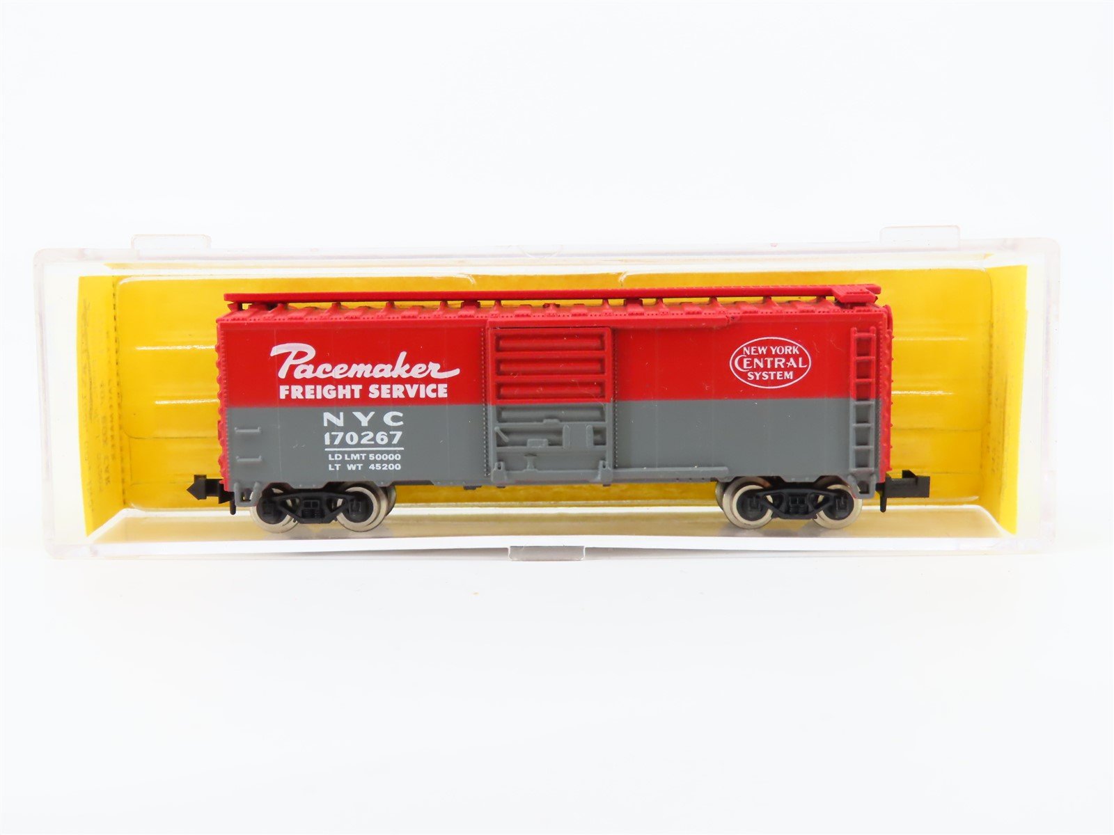 N Scale Atlas 3421 NYC Pacemaker 40' Single Door Box Car #170267