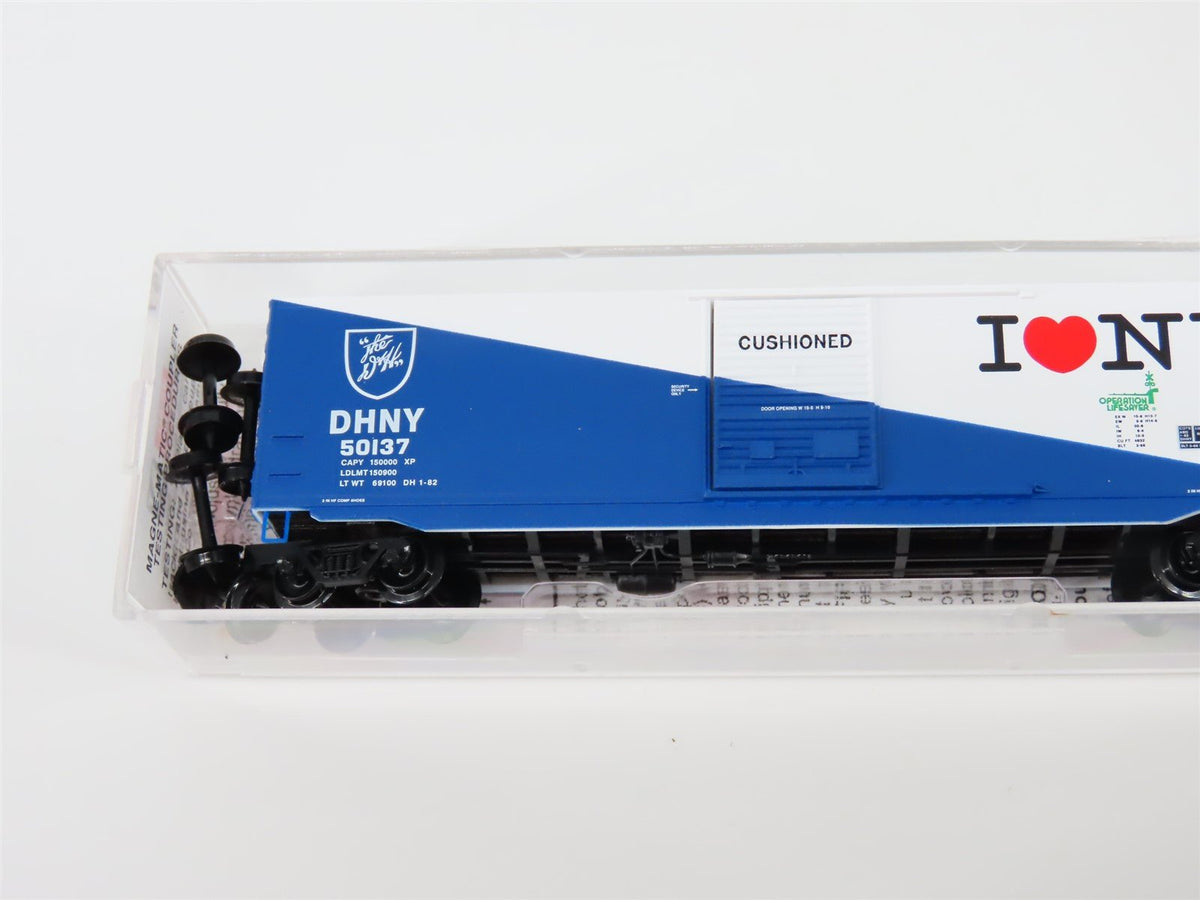 N Scale Micro-Trains MTL #77080 D&amp;H DHNY &quot;I Love New York&quot; 50&#39; Box Car #50137