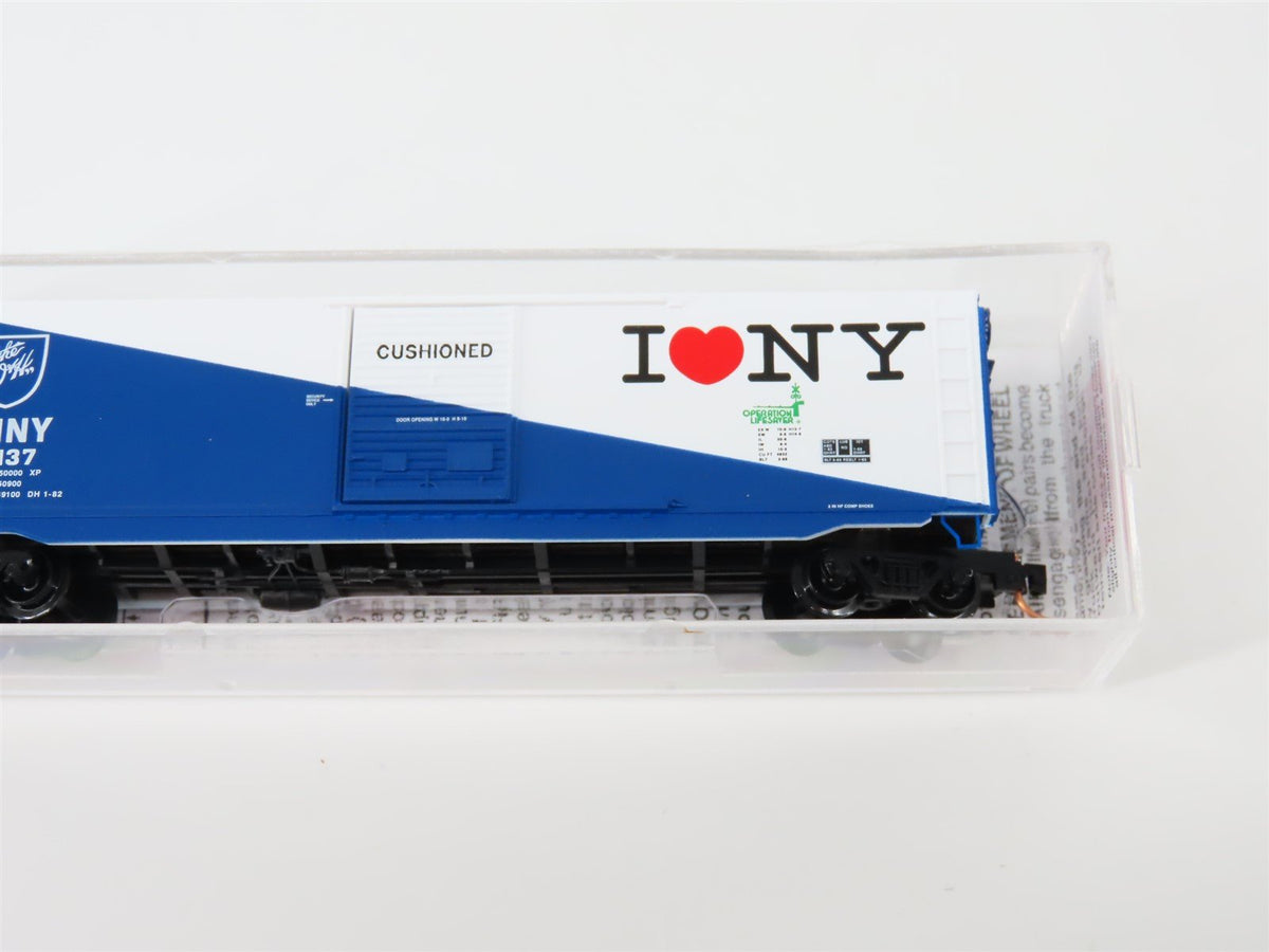 N Scale Micro-Trains MTL #77080 D&amp;H DHNY &quot;I Love New York&quot; 50&#39; Box Car #50137