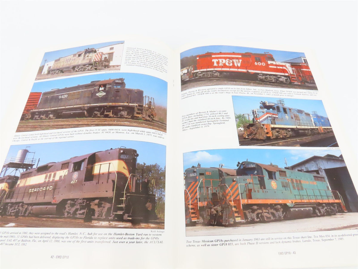 EMD&#39;s GP18 The Transitional Road Switcher By Diesel Era ©1992 SC Book