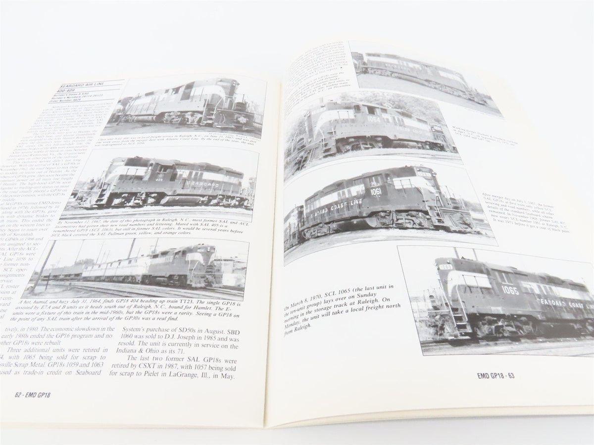 EMD&#39;s GP18 The Transitional Road Switcher By Diesel Era ©1992 SC Book