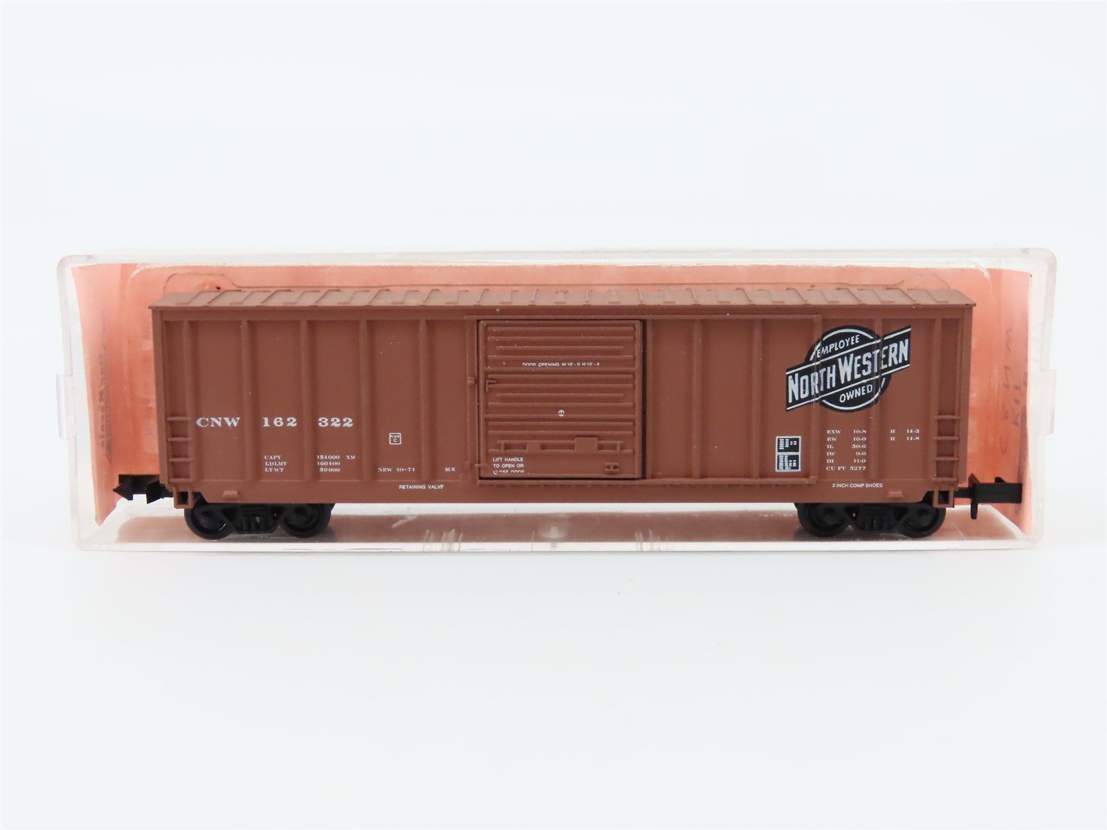 N Scale Roundhouse 8132 CNW Chicago & North Western 50' Box Car #162322