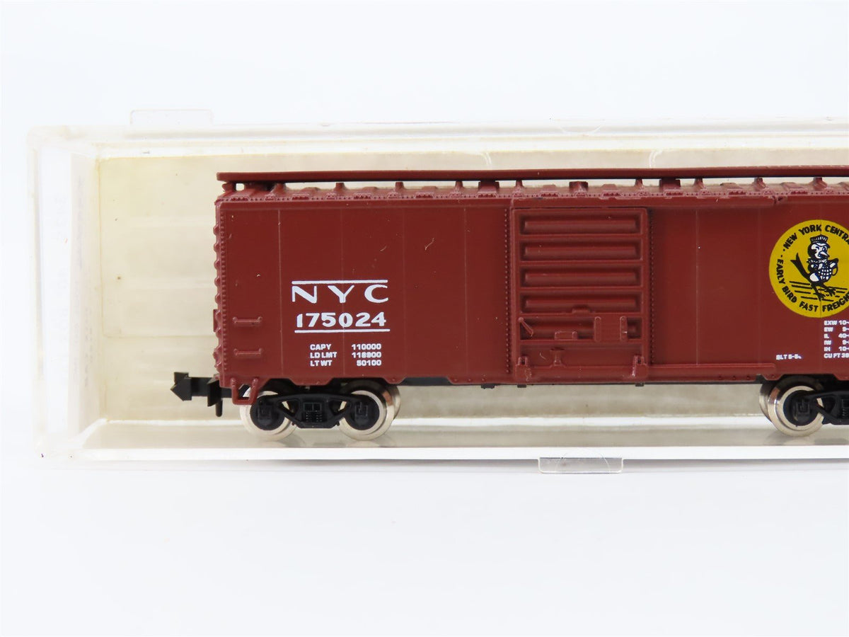 N Scale Atlas 3435 NYC &quot;Early Bird&quot; 40&#39; Single Door Box Car #175024