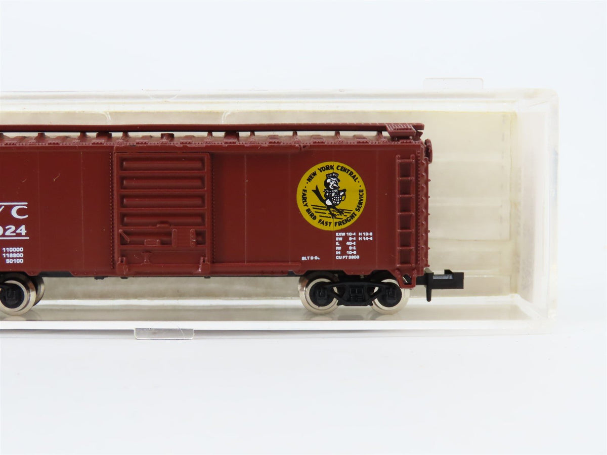 N Scale Atlas 3435 NYC &quot;Early Bird&quot; 40&#39; Single Door Box Car #175024