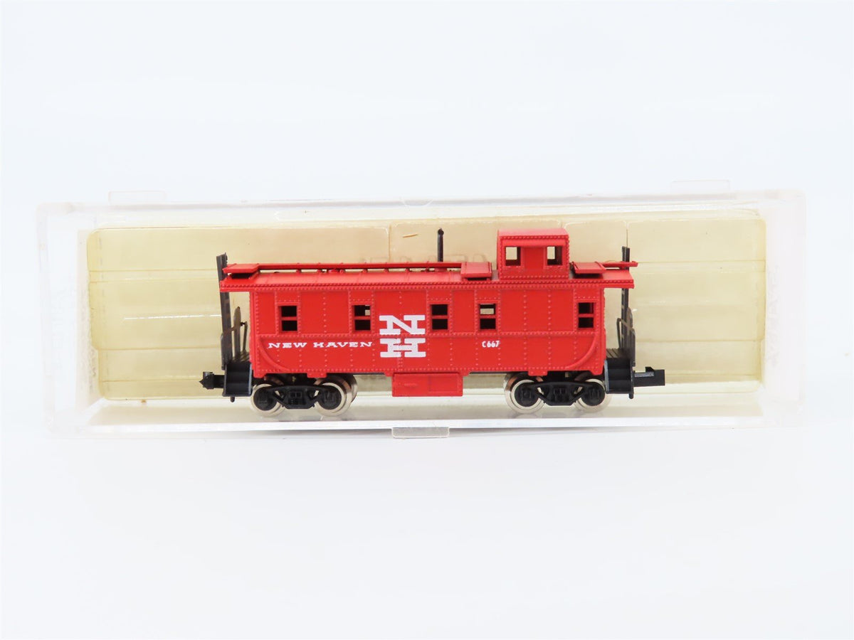 N Scale Atlas 3575 NH New Haven Offset Cupola Caboose #C667