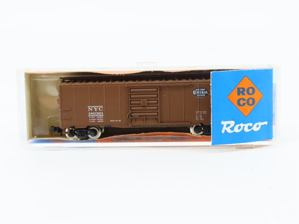 N Scale Roco 28500 NYC New York Central 40&#39; Single Door Box Car #180361