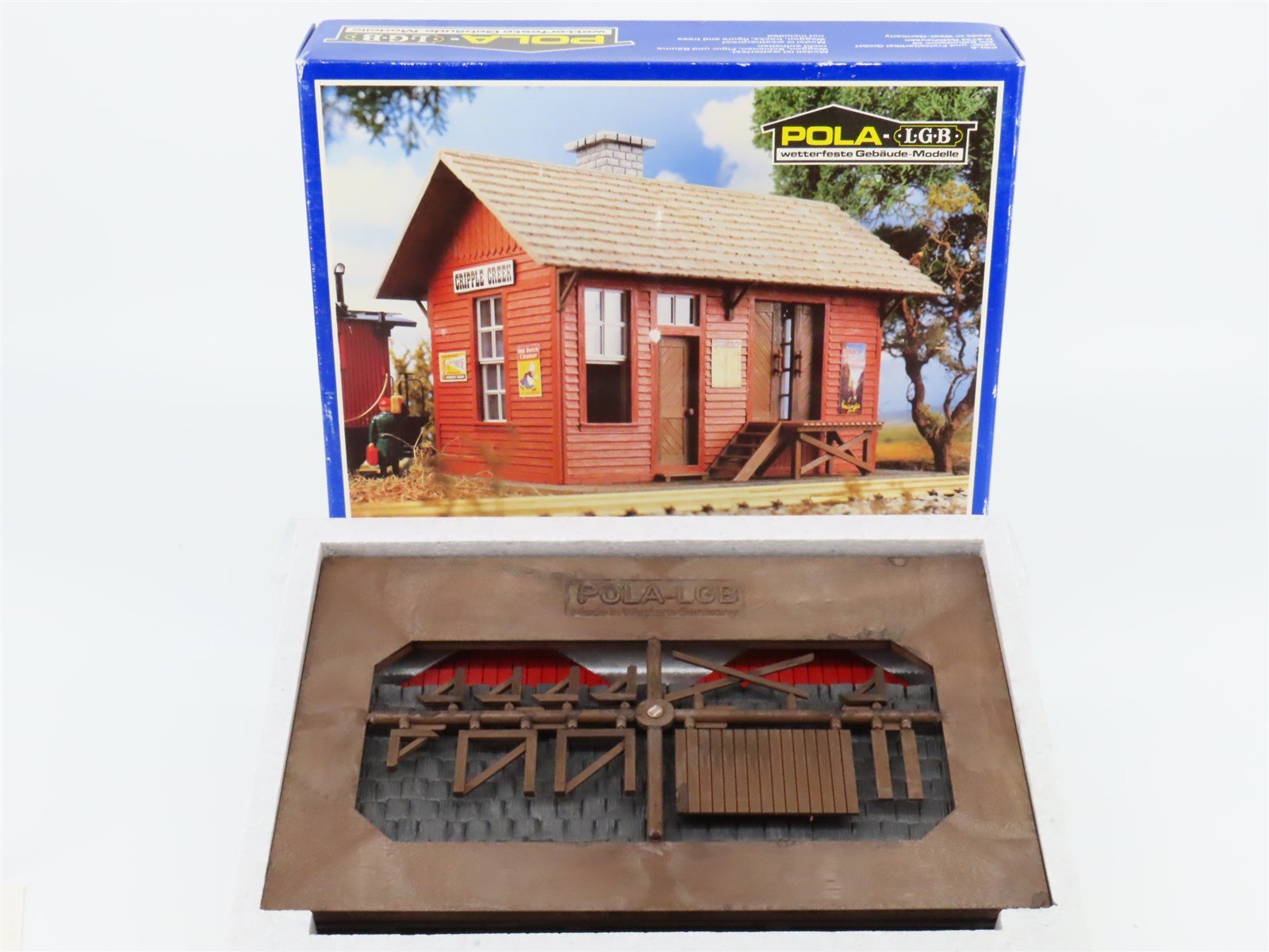 G Scale LGB-POLA 933 Cripple Creek Freight Depot Building Kit