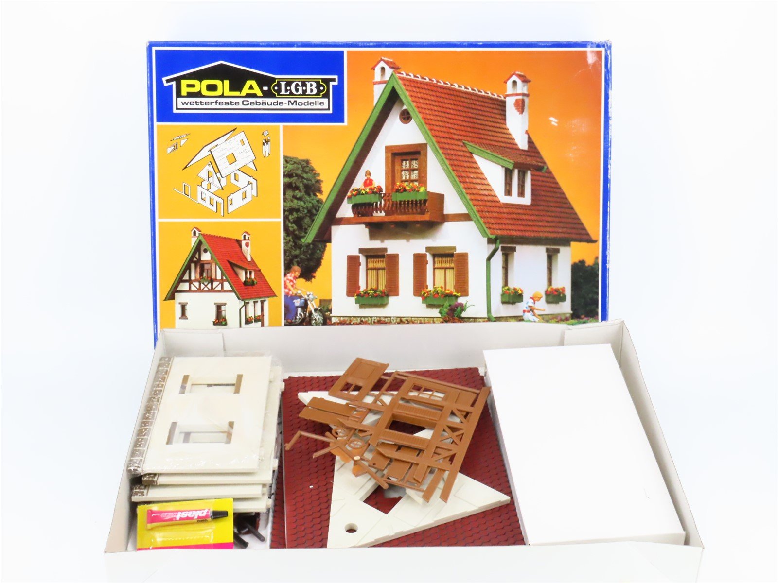 G Scale LGB-POLA 930 2 Story Family House Building Kit