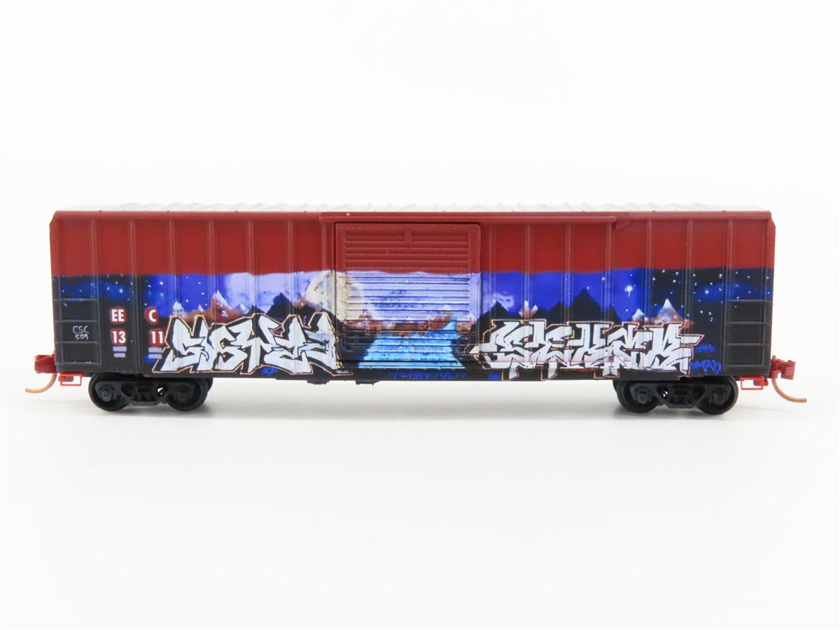 N Micro-Trains MTL 02544006 EEC East Erie Commercial Box Car #1311 w/ Graffiti