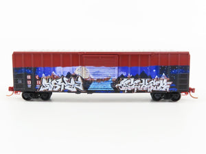 N Micro-Trains MTL 02544006 EEC East Erie Commercial Box Car #1311 w/ Graffiti
