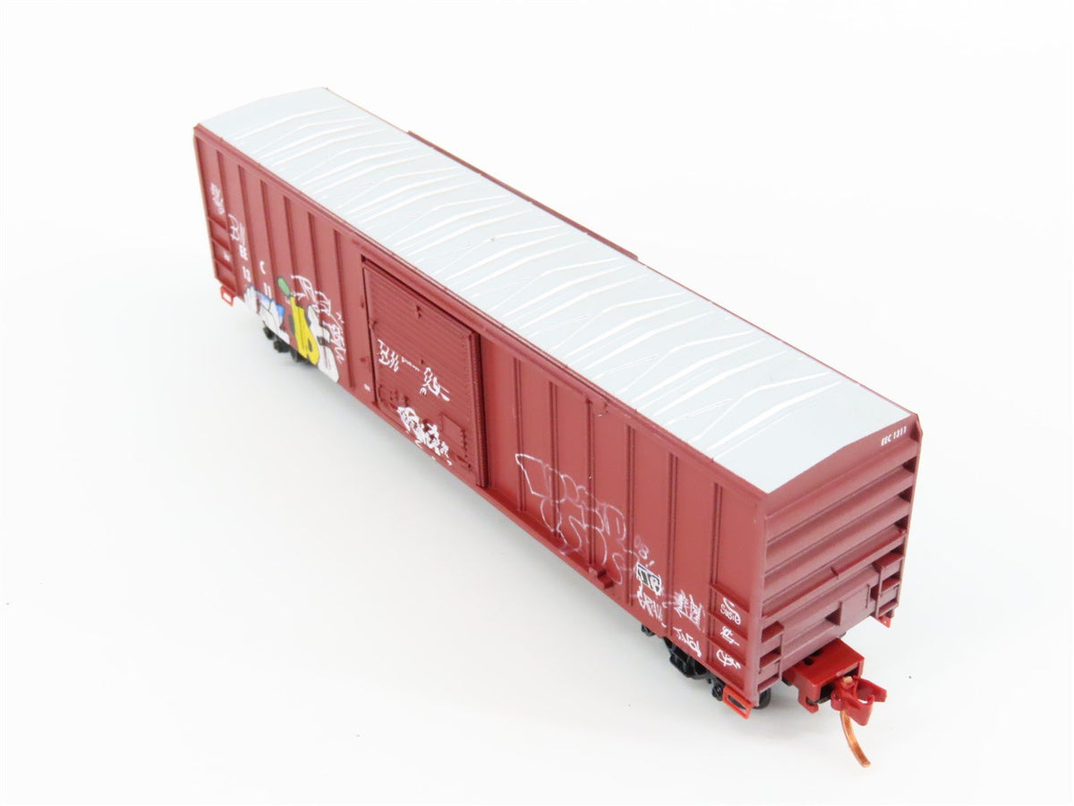 N Micro-Trains MTL 02544006 EEC East Erie Commercial Box Car #1311 w/ Graffiti