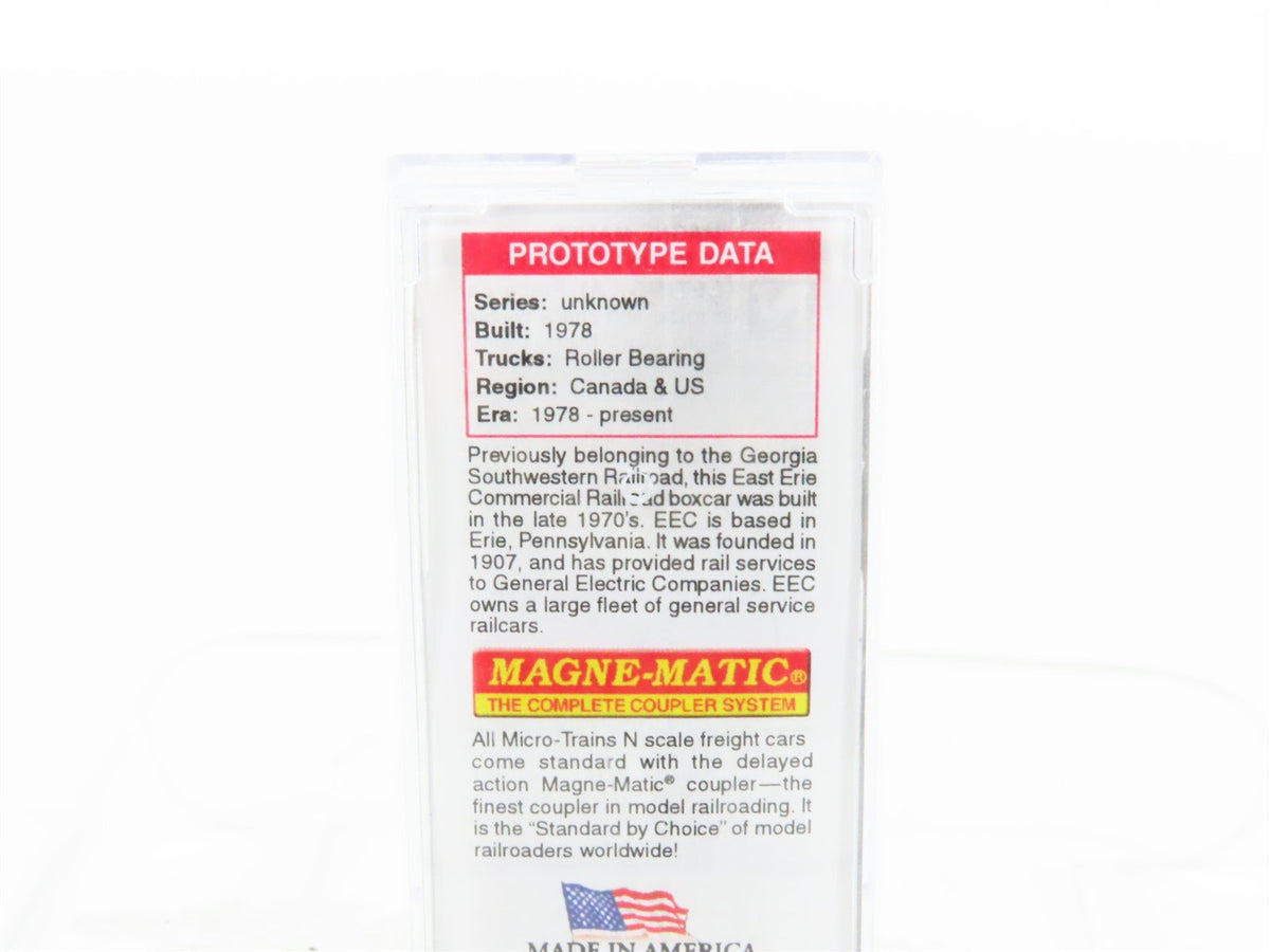 N Micro-Trains MTL 02544006 EEC East Erie Commercial Box Car #1311 w/ Graffiti