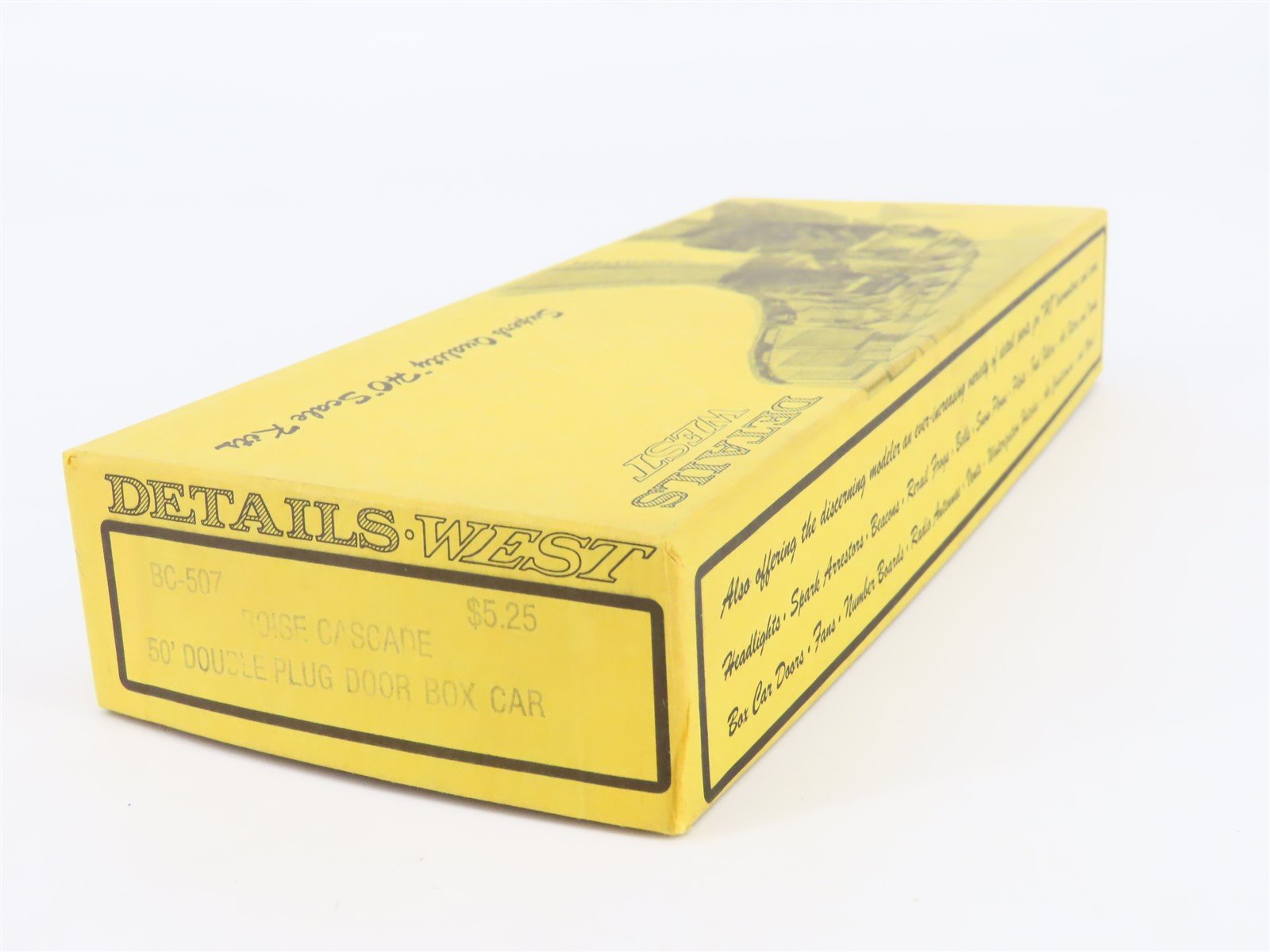 HO Details West Kit #BC-507 USLX Boise Cascade 50' Box Car #15014