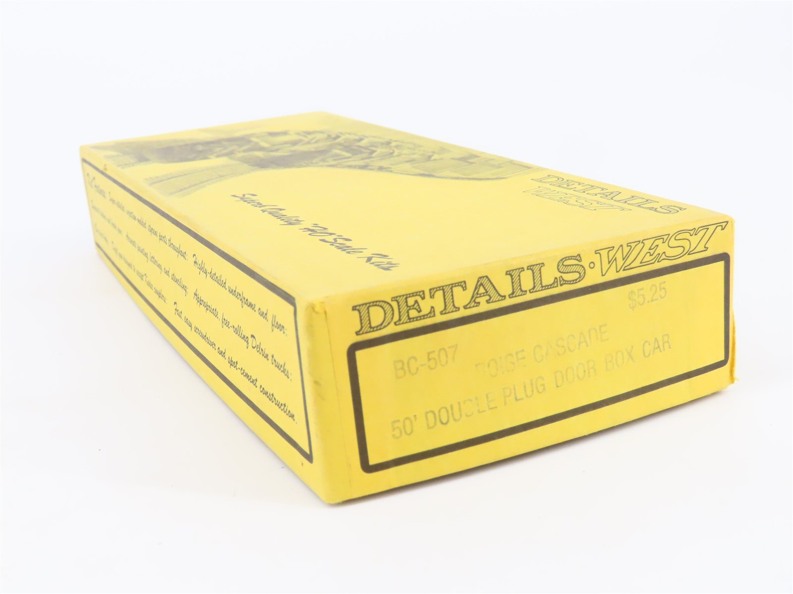 HO Details West Kit #BC-507 USLX Boise Cascade 50' Box Car #15014