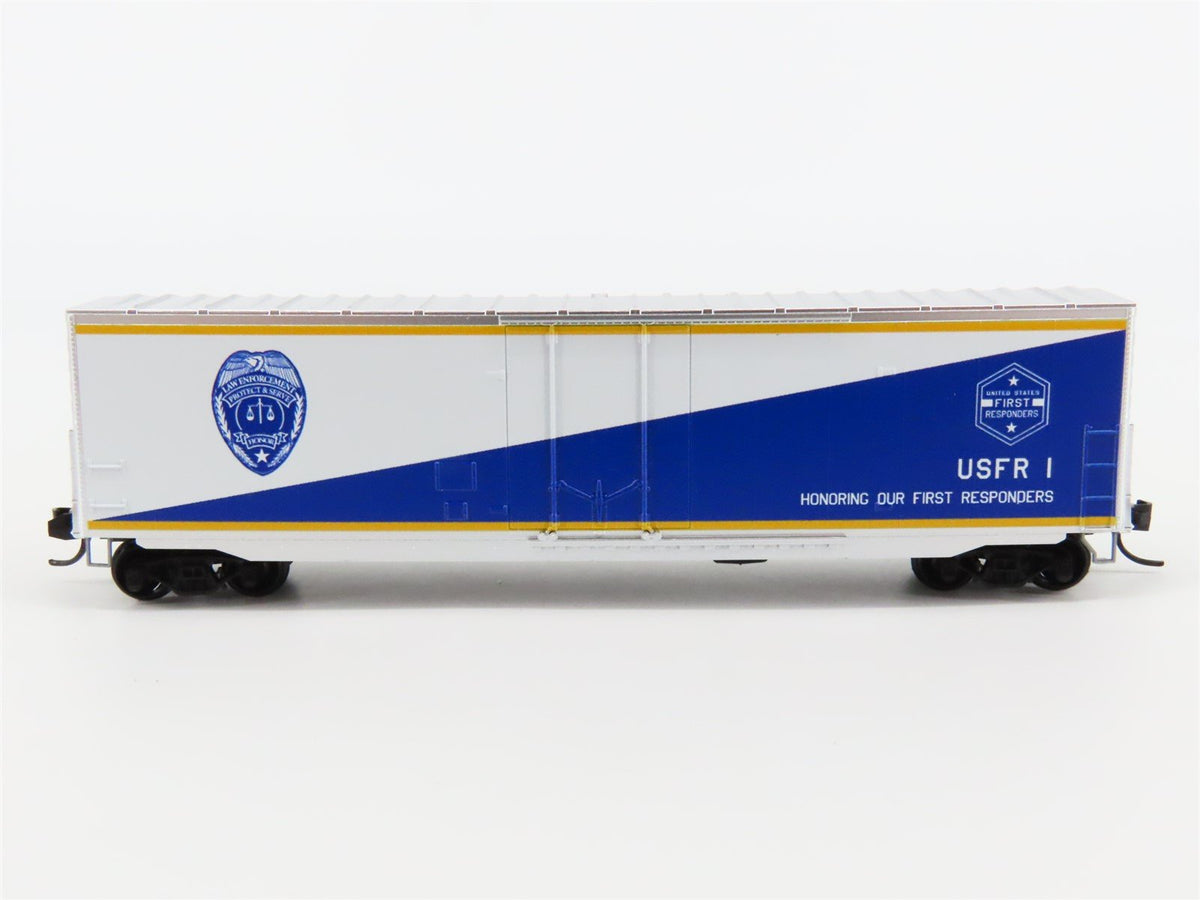 N Scale Micro-Trains MTL NSE 20-01 USFR Law Enforcement 50&#39; Box Car #1