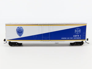 N Scale Micro-Trains MTL NSE 20-01 USFR Law Enforcement 50' Box Car #1