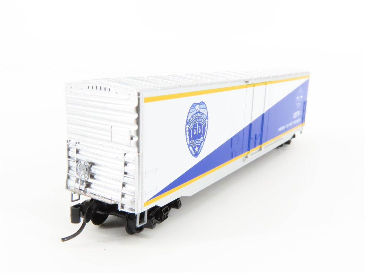 N Scale Micro-Trains MTL NSE 20-01 USFR Law Enforcement 50&#39; Box Car #1