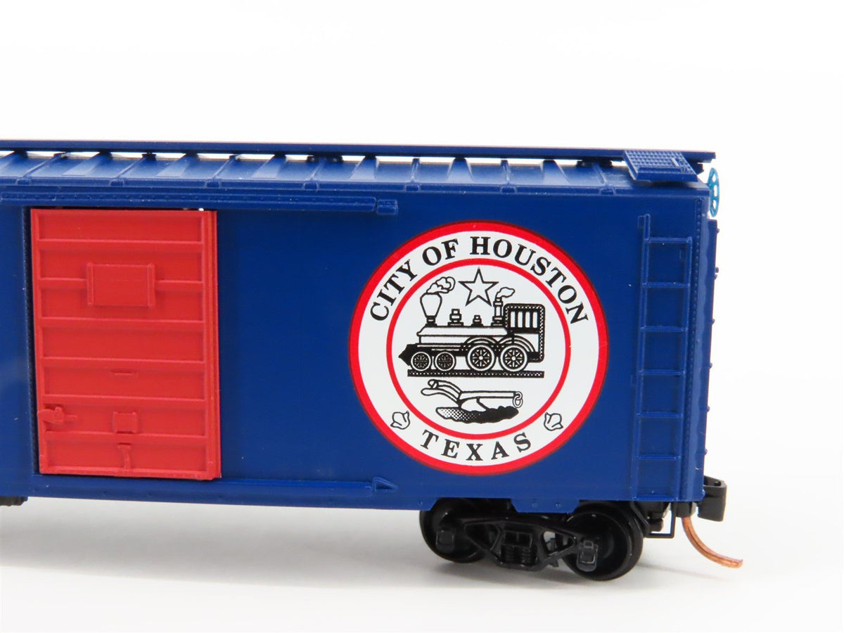 N Scale Micro-Trains MTL NSC 10-66 City of Houston 40&#39; Single Door Box Car #2010