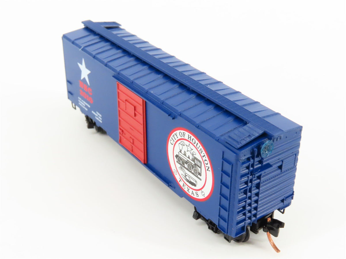 N Scale Micro-Trains MTL NSC 10-66 City of Houston 40&#39; Single Door Box Car #2010