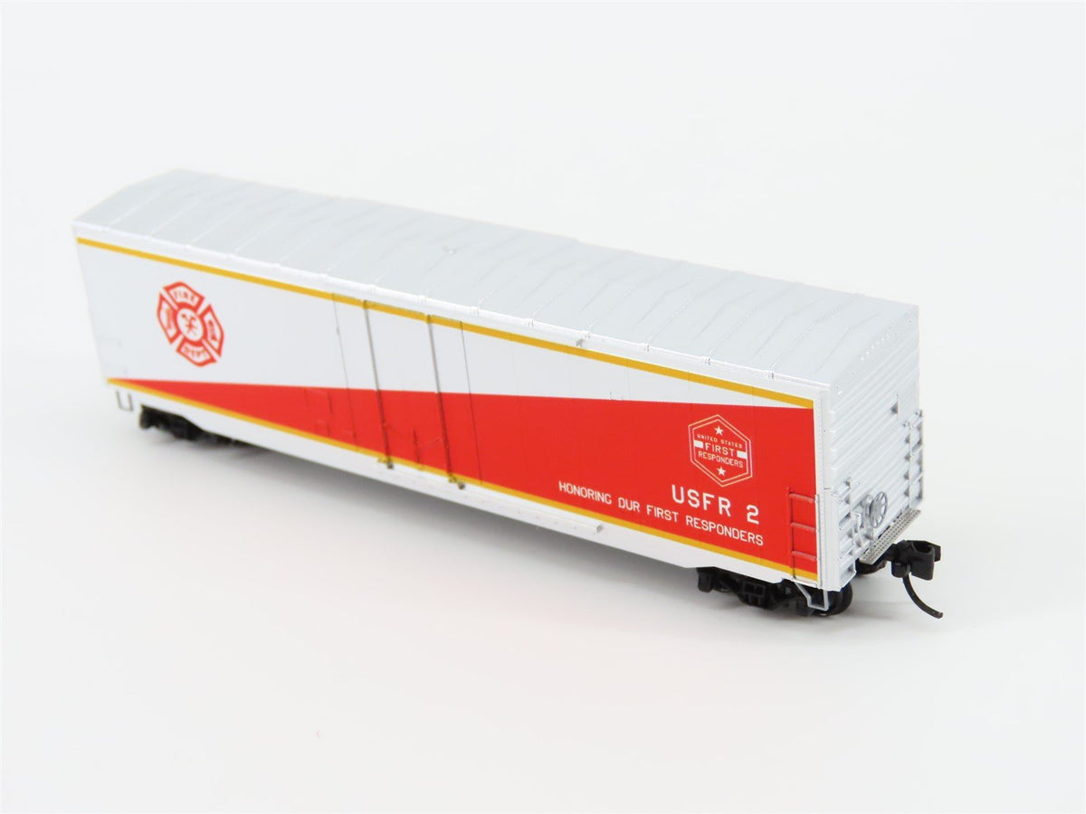 N Scale Micro-Trains MTL NSE 21-01 Fire Fighters 50&#39; Plug Door Box Car #2