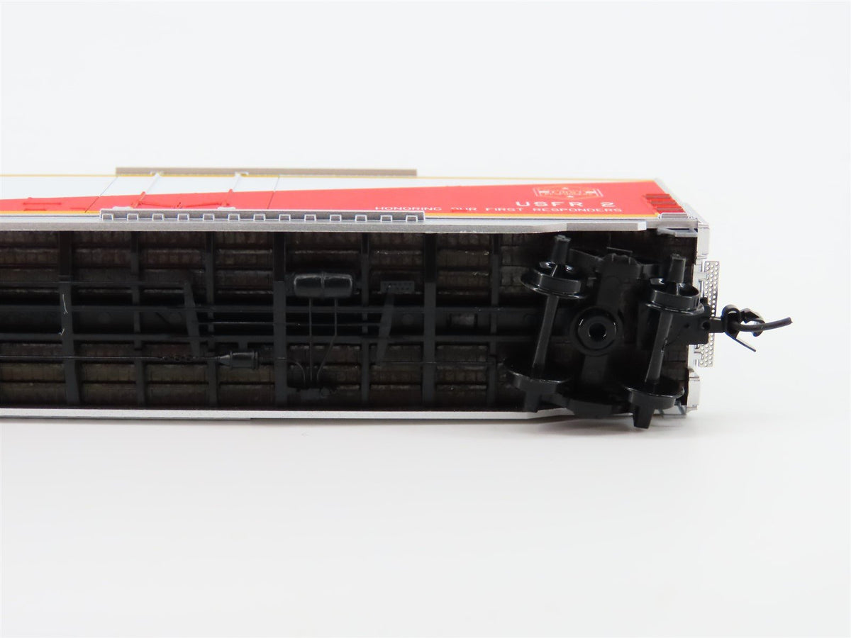 N Scale Micro-Trains MTL NSE 21-01 Fire Fighters 50&#39; Plug Door Box Car #2