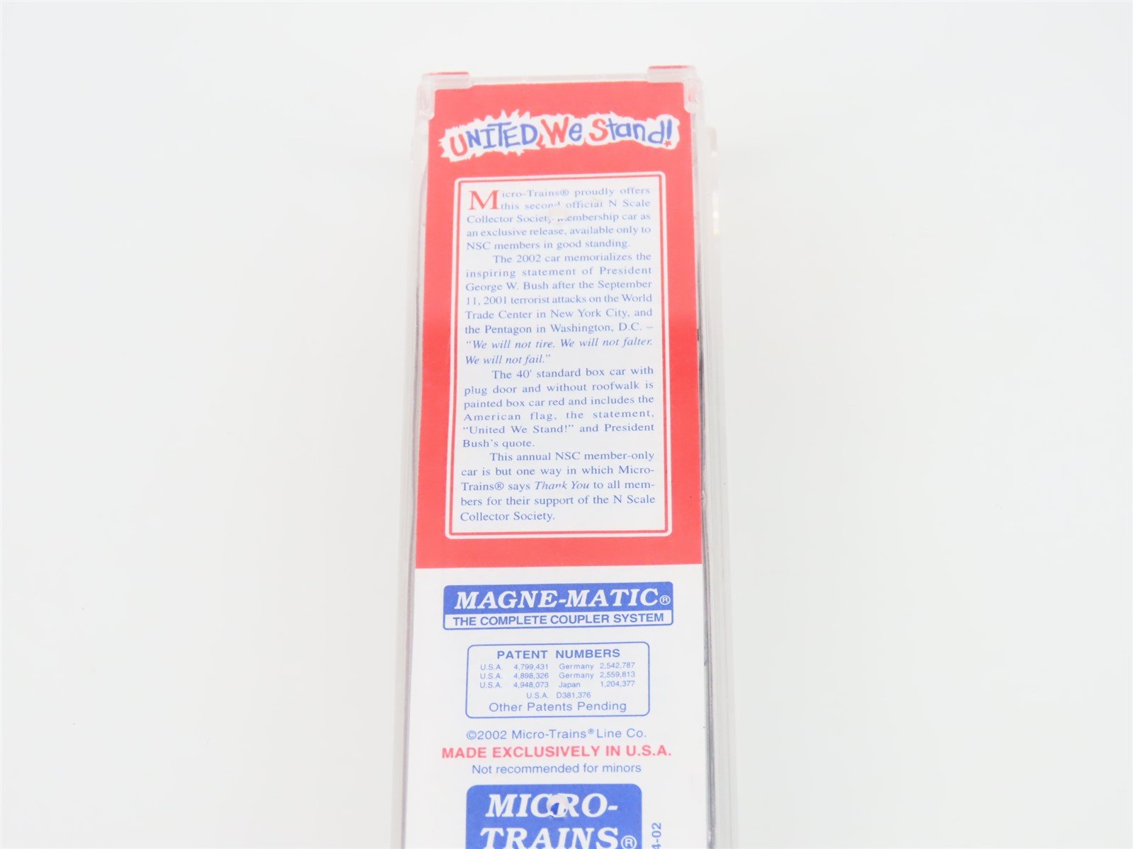 N Micro-Trains MTL NSC 4-02 DODX 