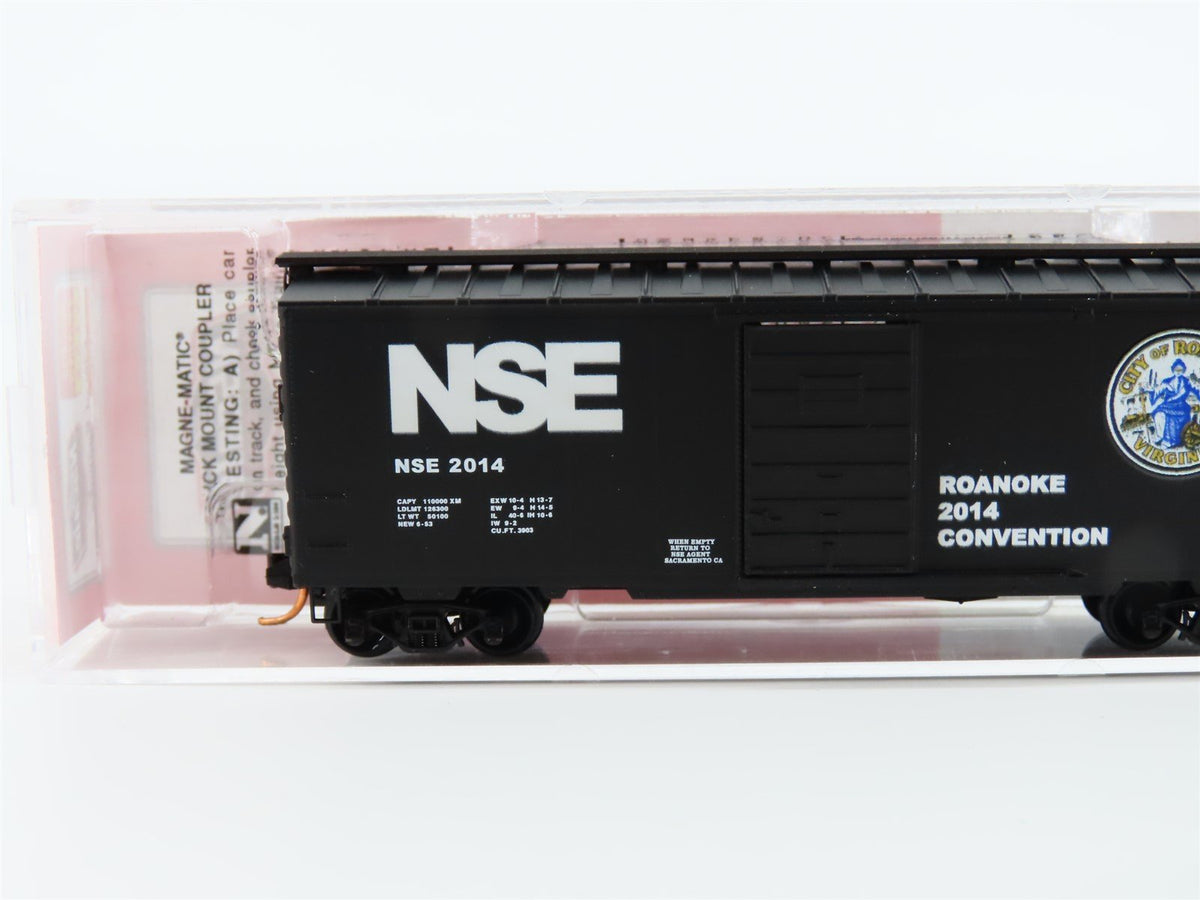 N Micro-Trains MTL NSE 14-03 City of Roanoke 2014 Convention 40&#39; Box Car #2014