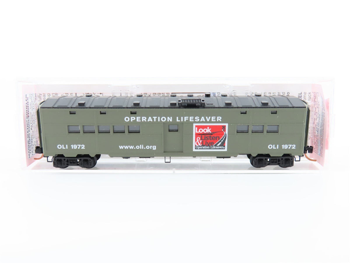 N Micro-Trains MTL NSC 05-01 OLI Operation Lifesaver 50&#39; Troop Kitchen Passenger