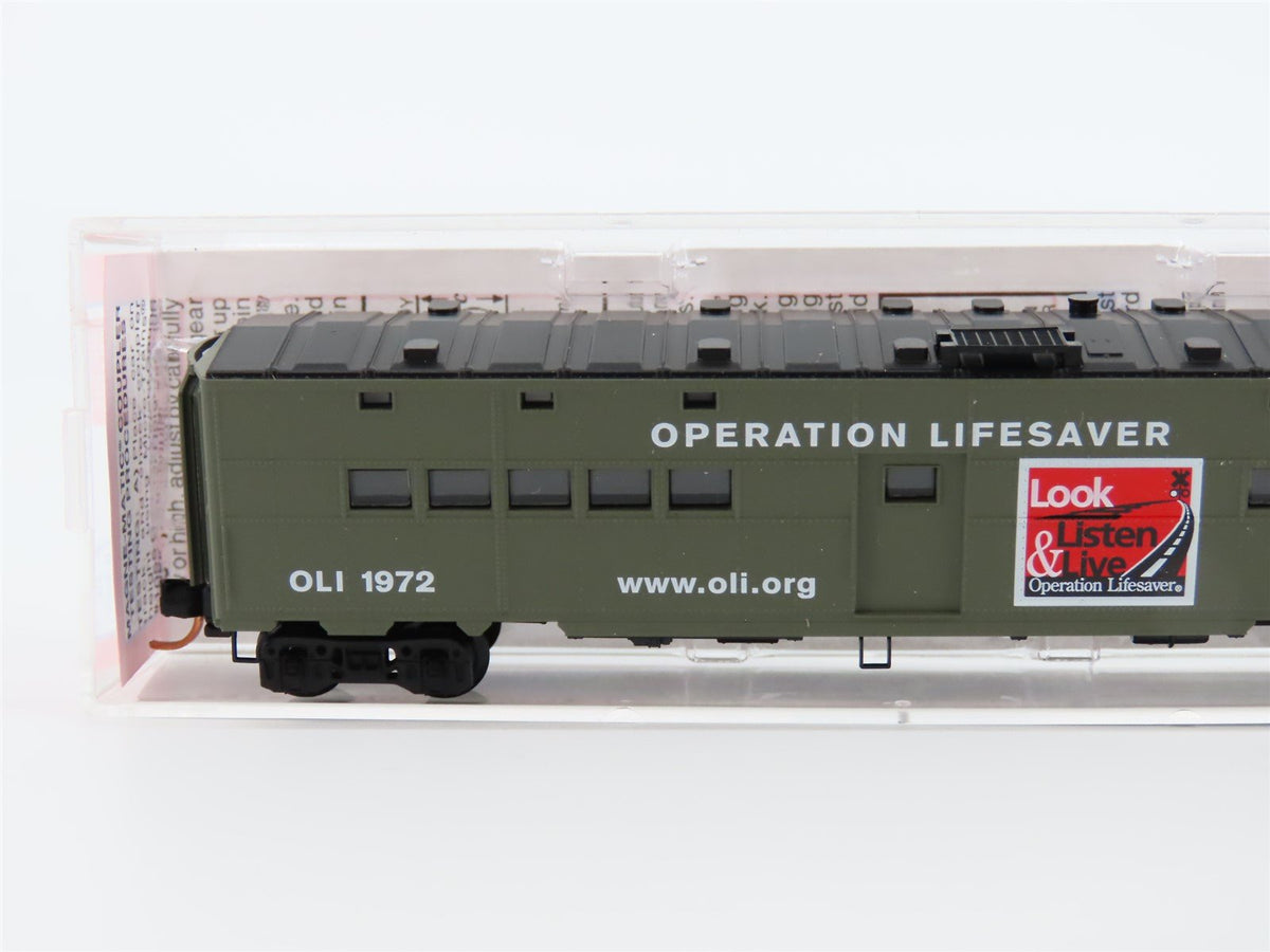 N Micro-Trains MTL NSC 05-01 OLI Operation Lifesaver 50&#39; Troop Kitchen Passenger