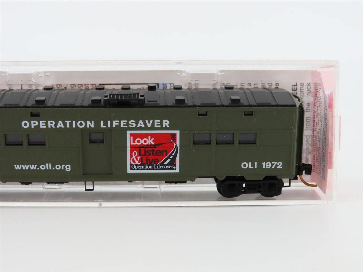 N Micro-Trains MTL NSC 05-01 OLI Operation Lifesaver 50&#39; Troop Kitchen Passenger