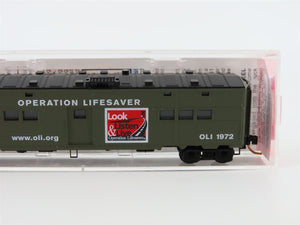 N Micro-Trains MTL NSC 05-01 OLI Operation Lifesaver 50' Troop Kitchen Passenger