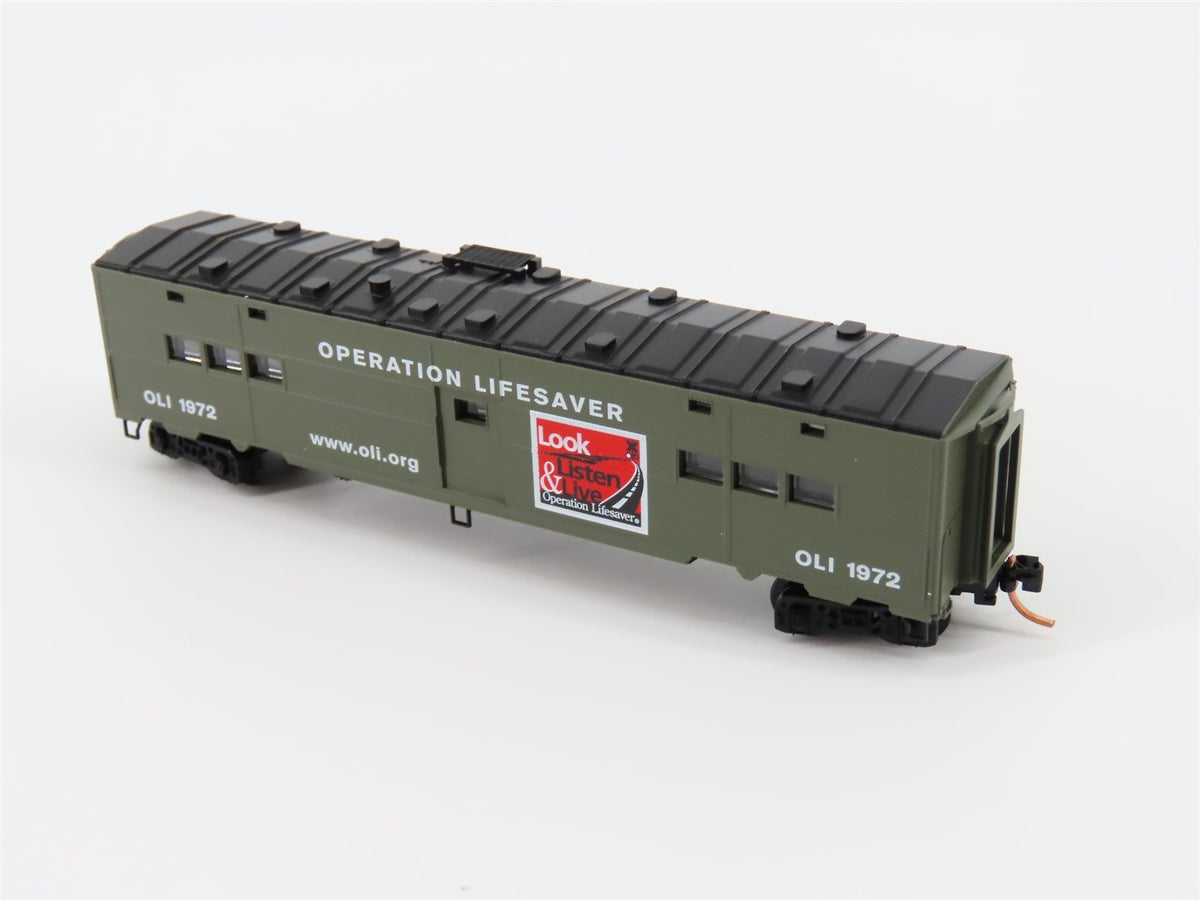 N Micro-Trains MTL NSC 05-01 OLI Operation Lifesaver 50&#39; Troop Kitchen Passenger